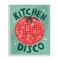 Stupell Industries Kitchen Disco Tomato Framed Giclee Wall Art Design by Lisa Perry Whitebutton
